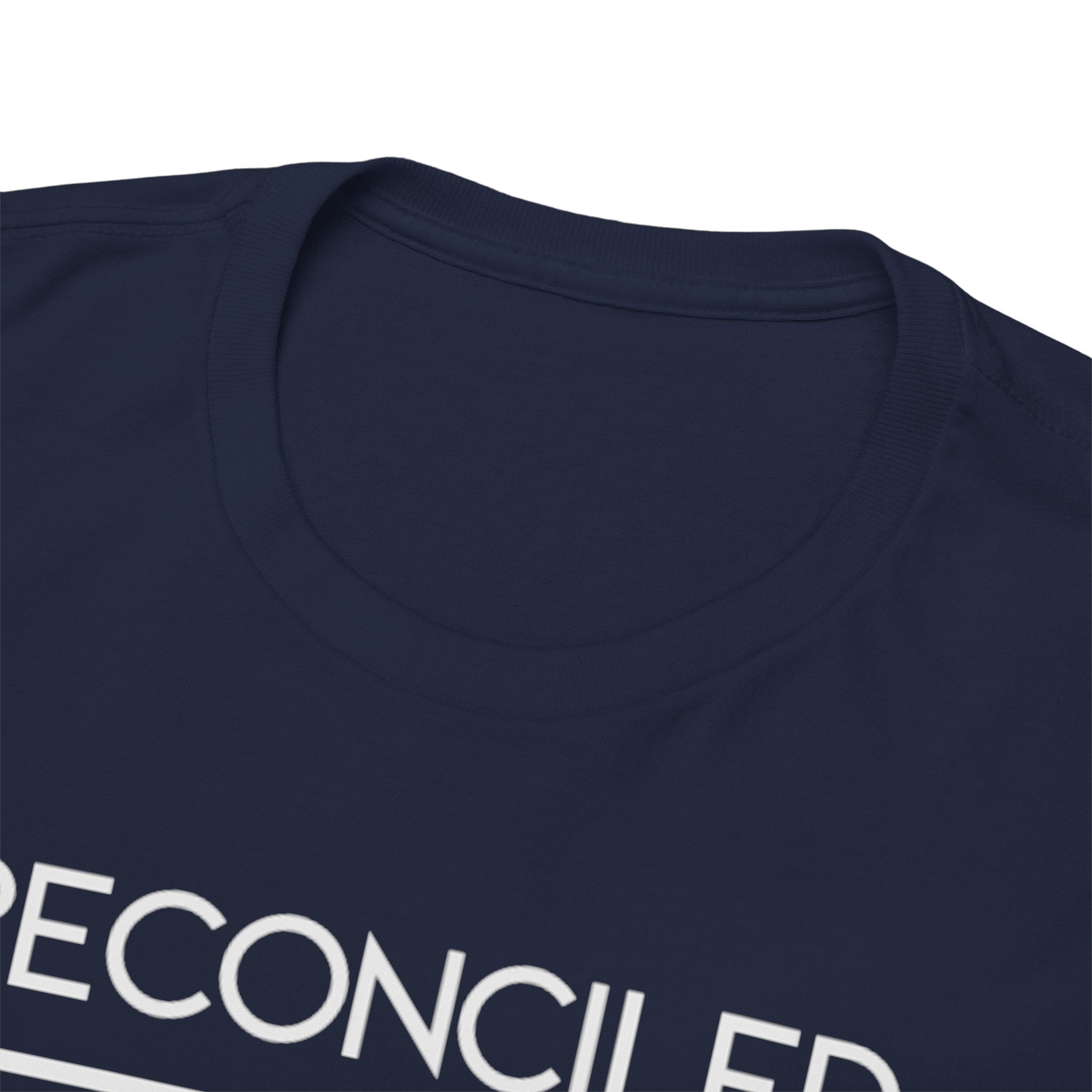 Reconciled (2 Corinthians 5:18) T-shirt
