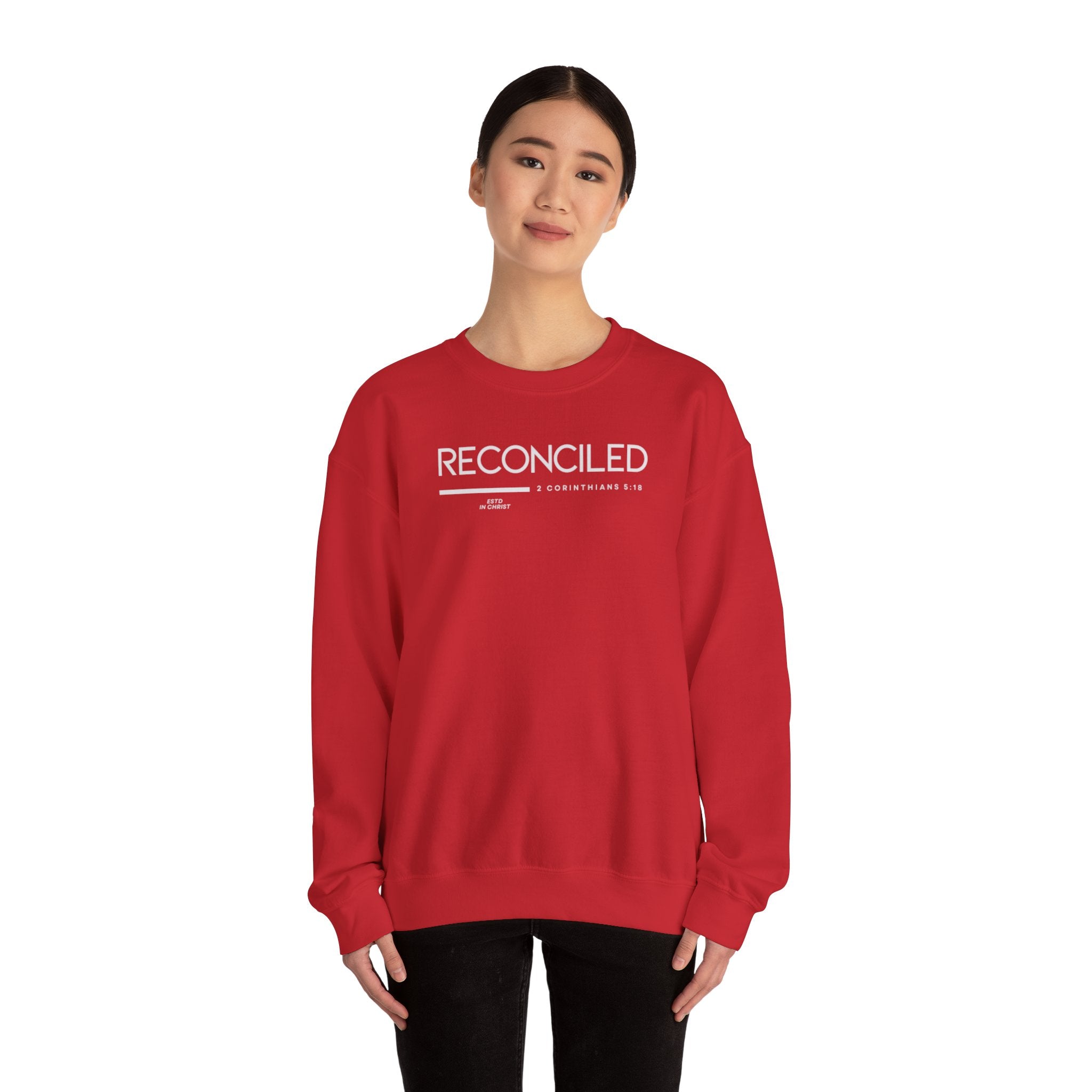 Reconciled (2 Corinthians 5:18) Sweatshirt