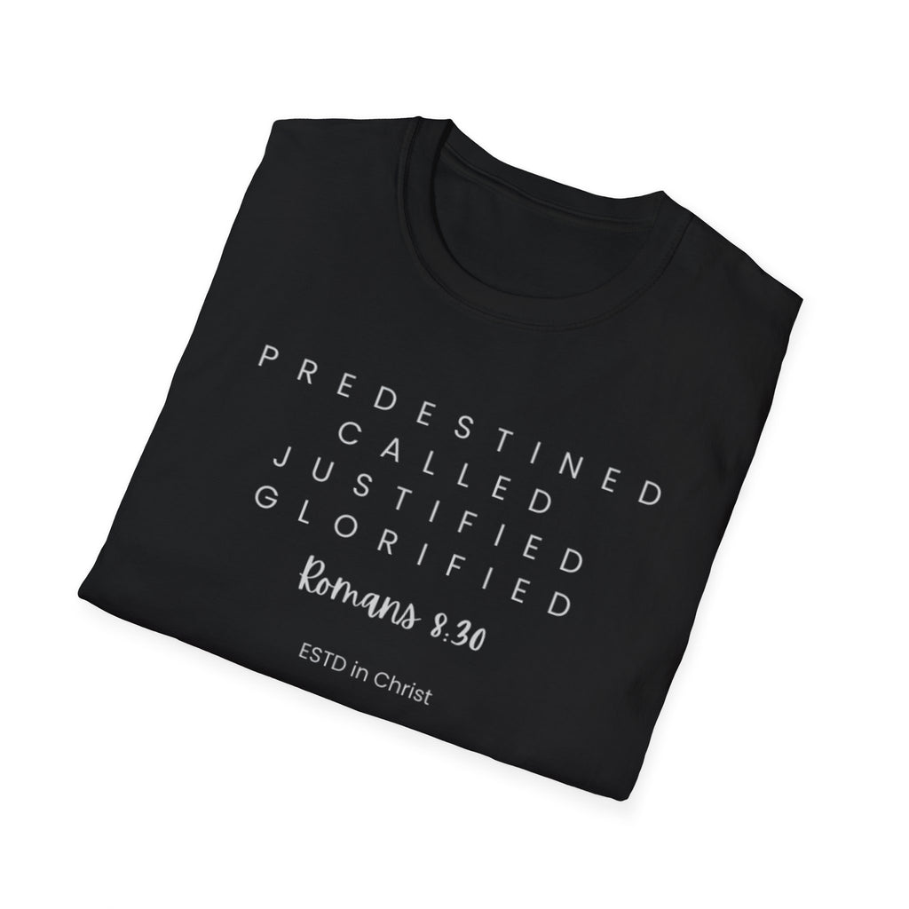 Predestined-Called-Justified-Glorified (Romans 8:30) T-shirt