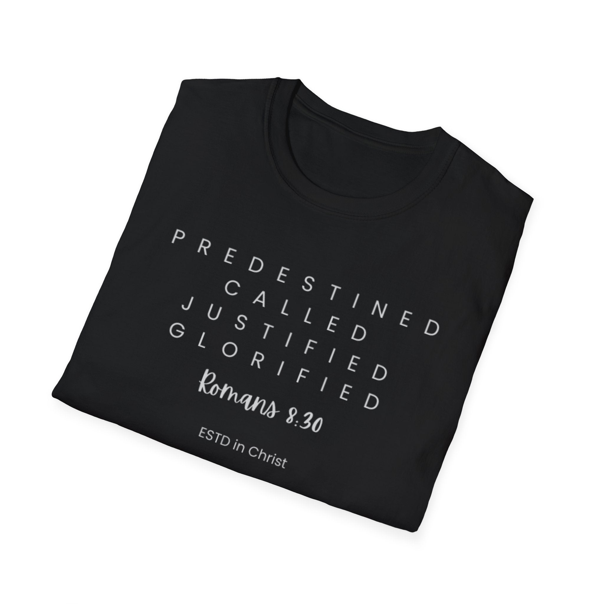 Predestined-Called-Justified-Glorified (Romans 8:30) T-shirt