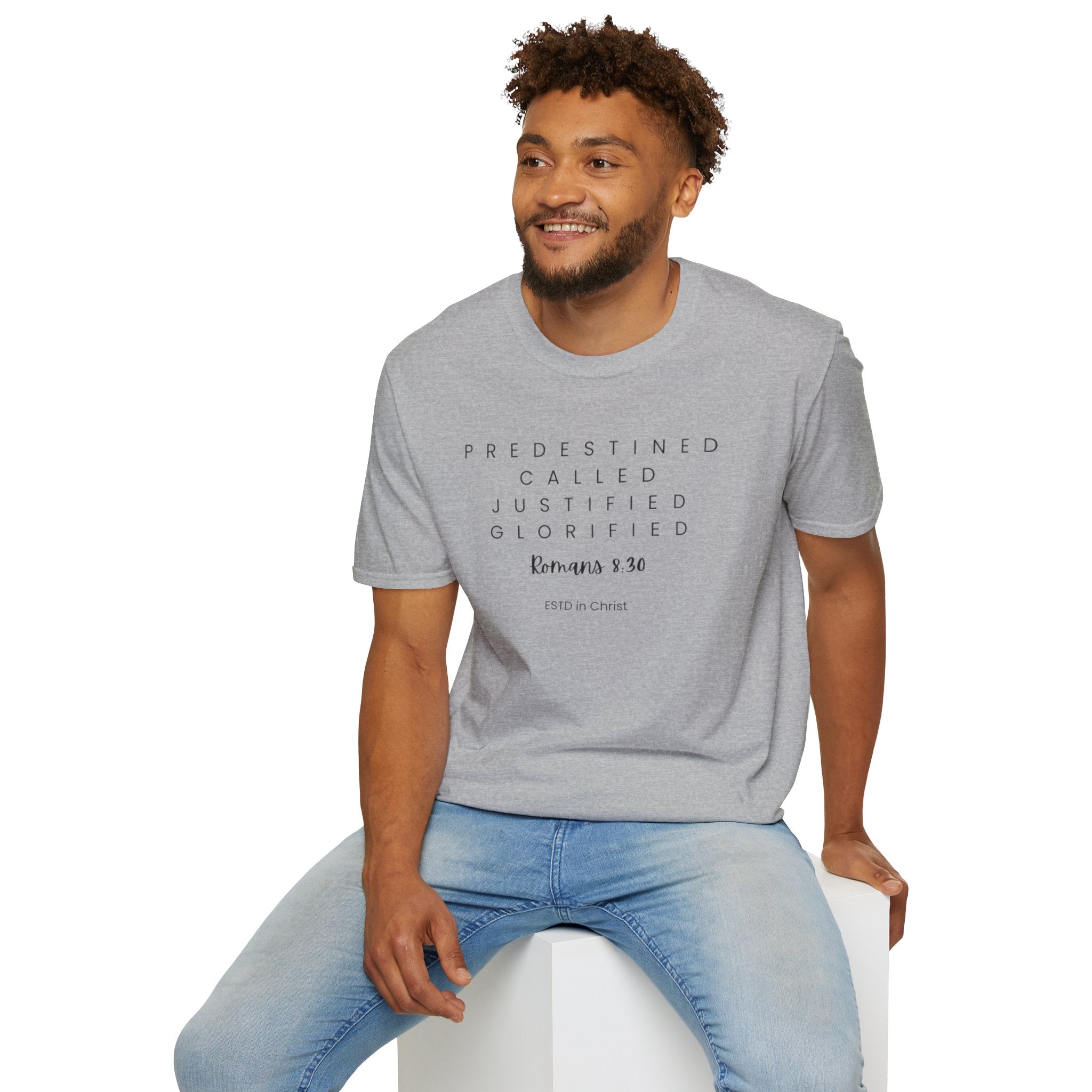 Predestined-Called-Justified-Glorified (Romans 8:30) T-shirt