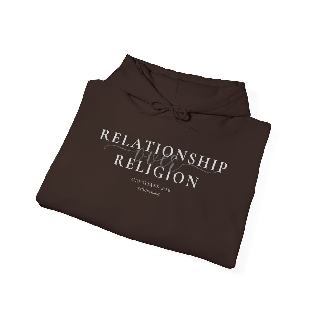 Relationship over Religion Galatians 2:16 Hoodie