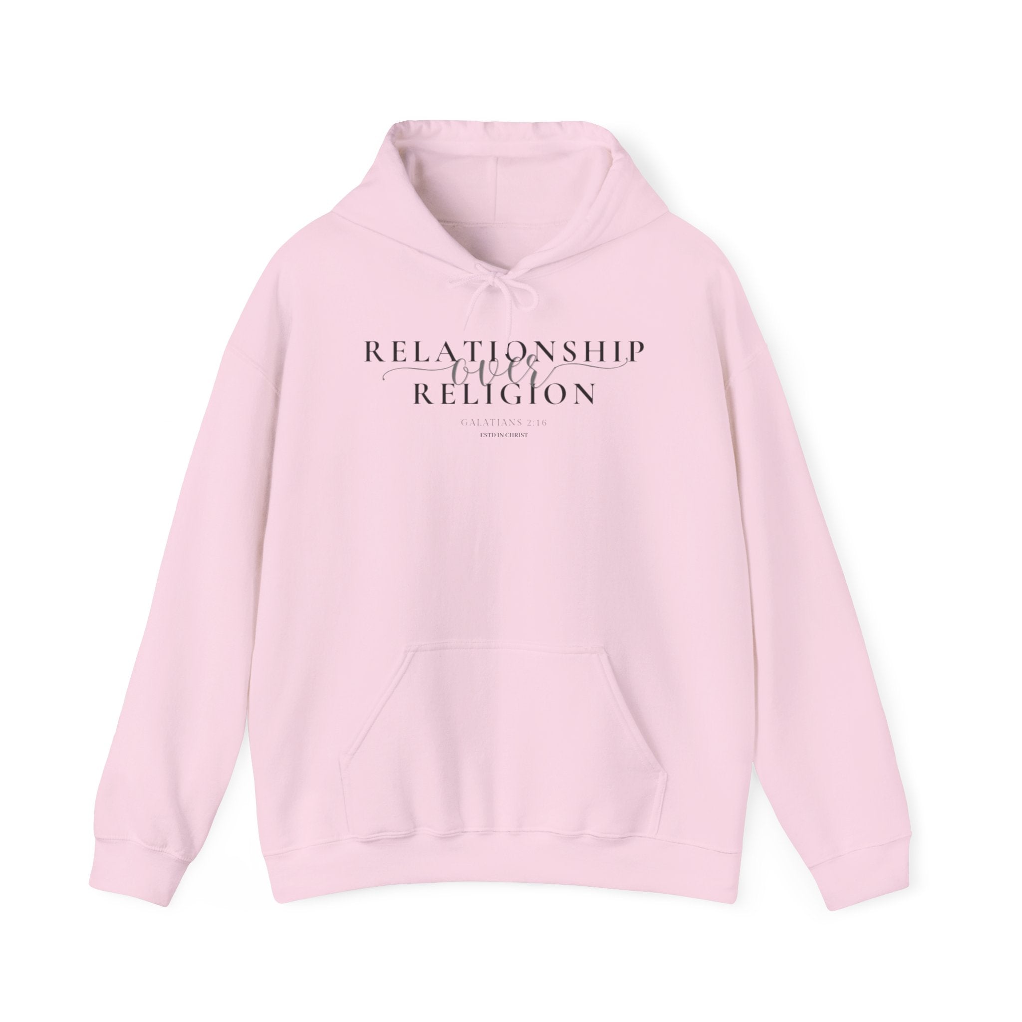 Relationship over Religion Galatians 2:16 Hoodie