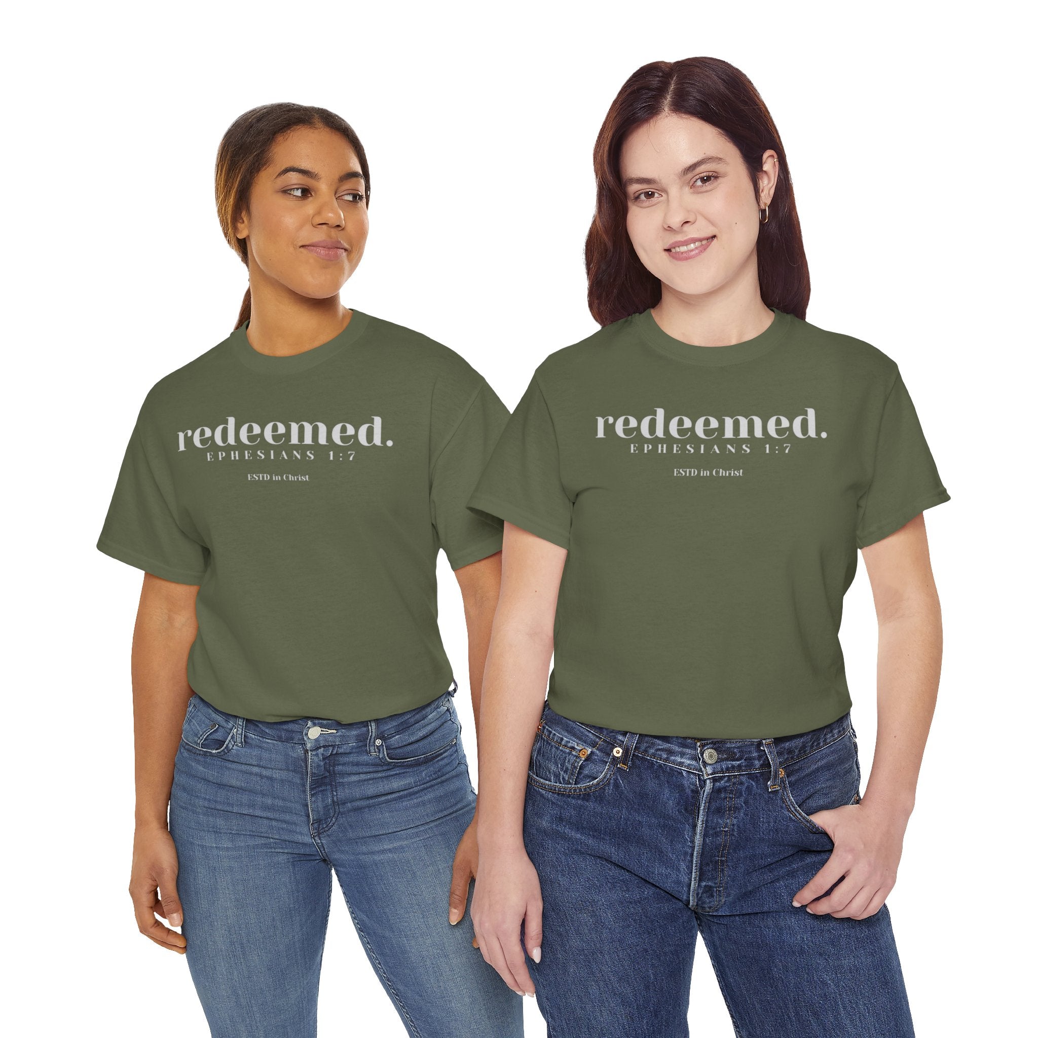 Redeemed (Ephesians 1:7) T-shirt