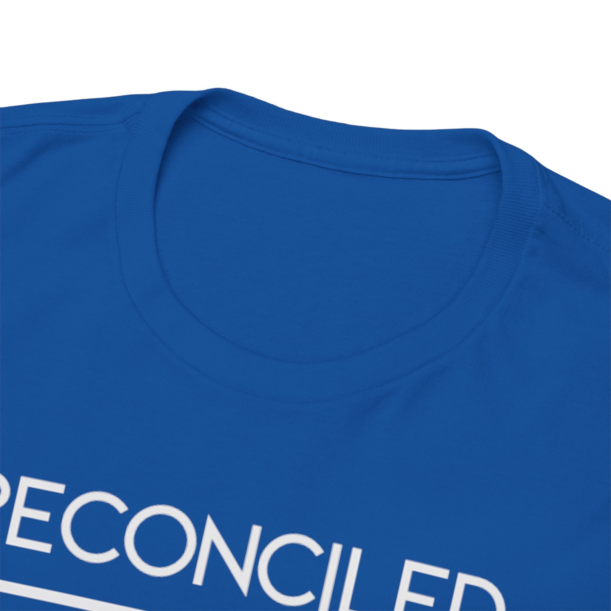 Reconciled (2 Corinthians 5:18) T-shirt