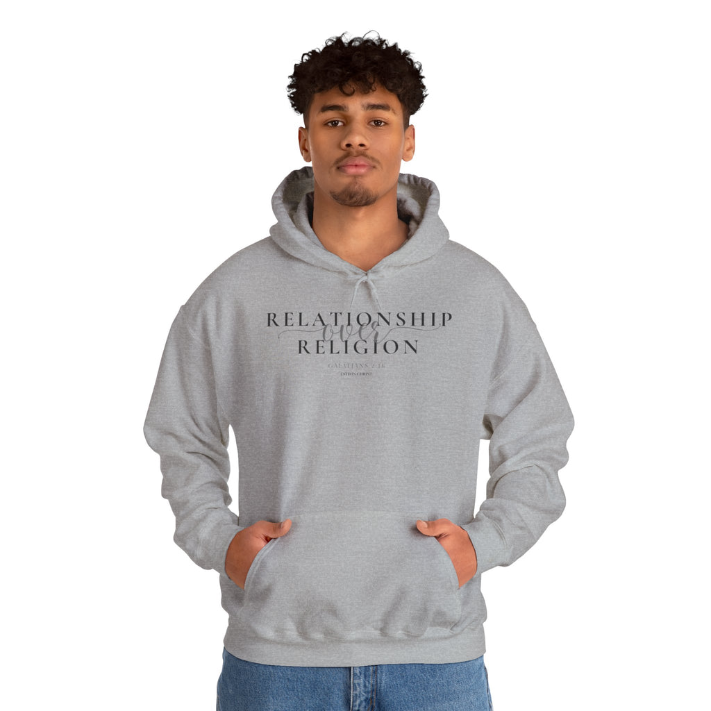 Relationship over Religion Galatians 2:16 Hoodie