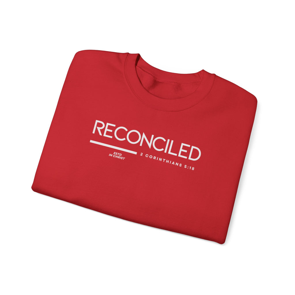 Reconciled (2 Corinthians 5:18) Sweatshirt