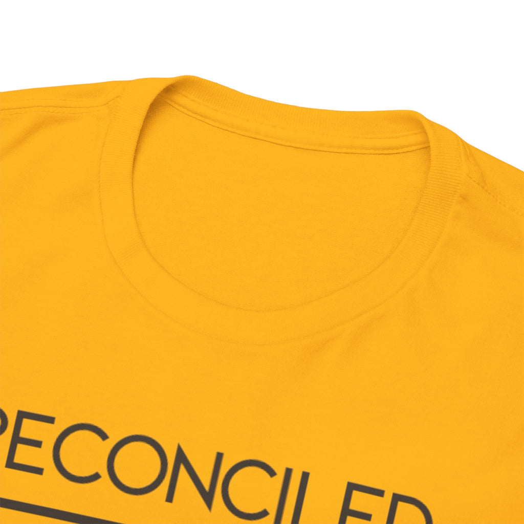 Reconciled (2 Corinthians 5:18) T-shirt