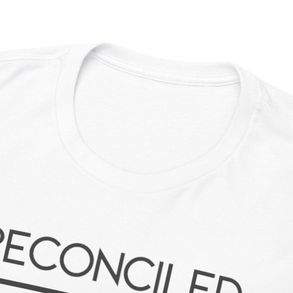Reconciled (2 Corinthians 5:18) T-shirt