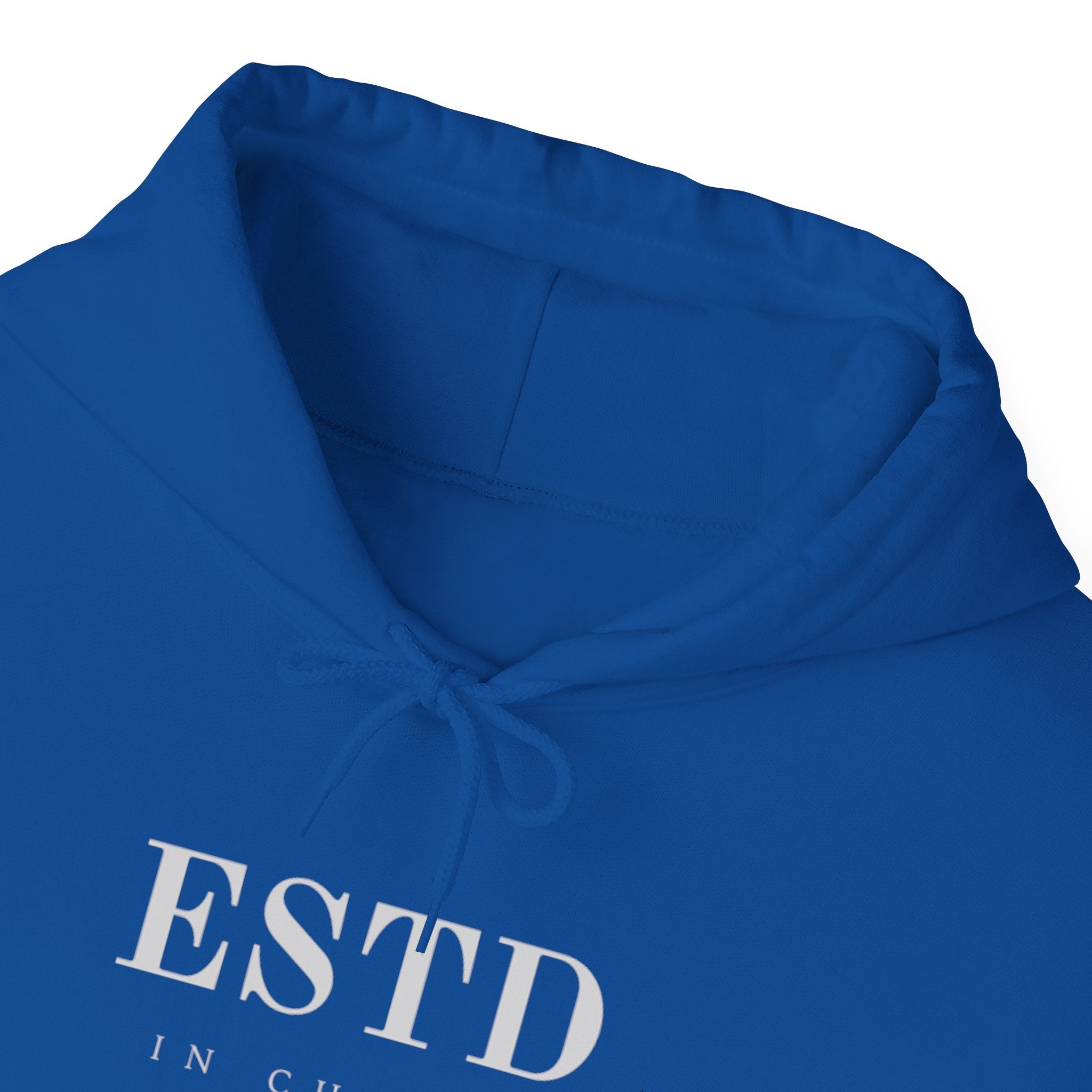 Official ESTD in Christ (Colossians 2:7) Hoodie