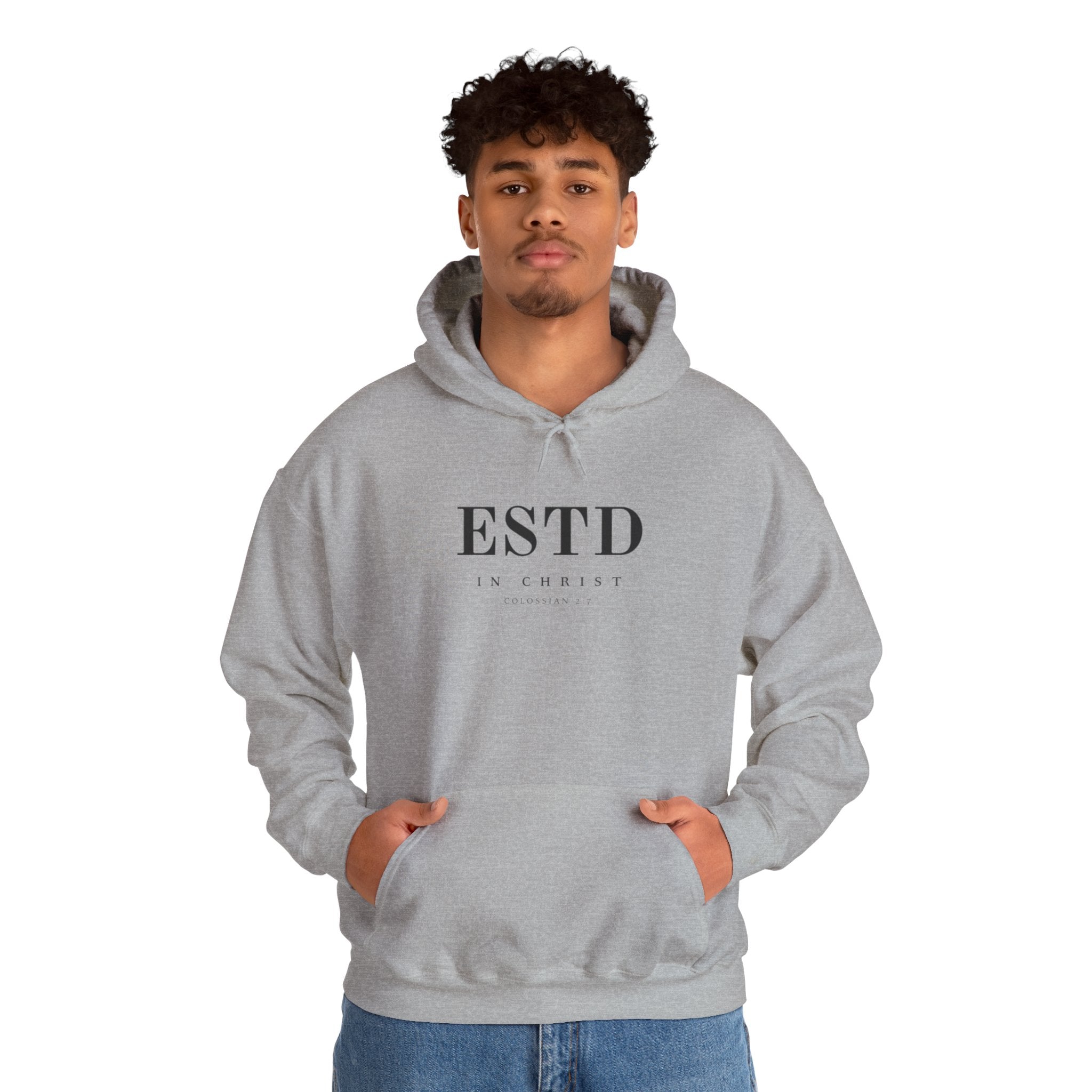 Official ESTD in Christ (Colossians 2:7) Hoodie