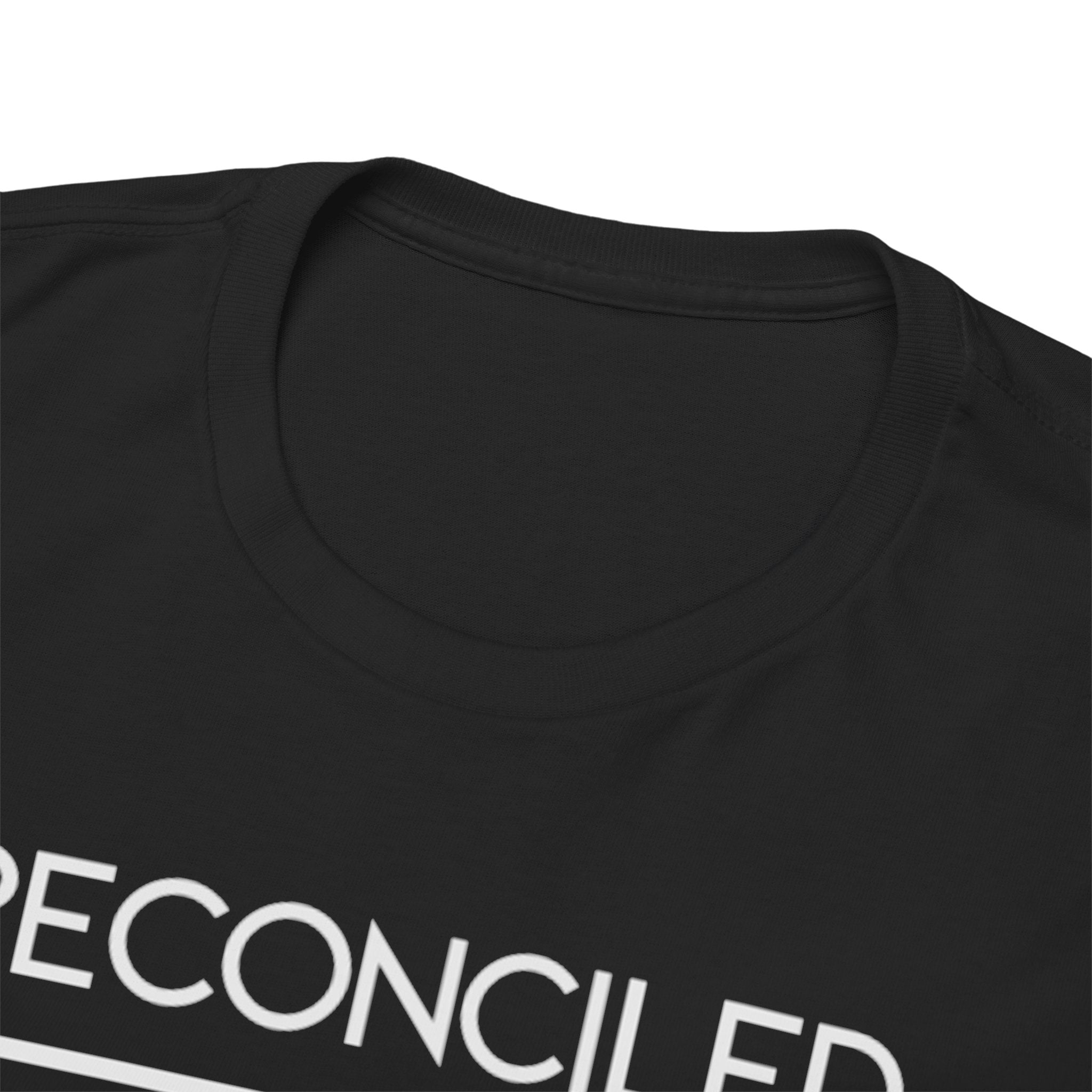 Reconciled (2 Corinthians 5:18) T-shirt
