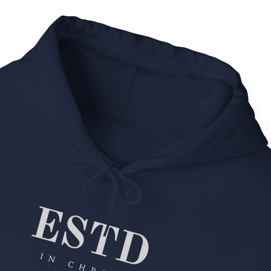 Official ESTD in Christ (Colossians 2:7) Hoodie