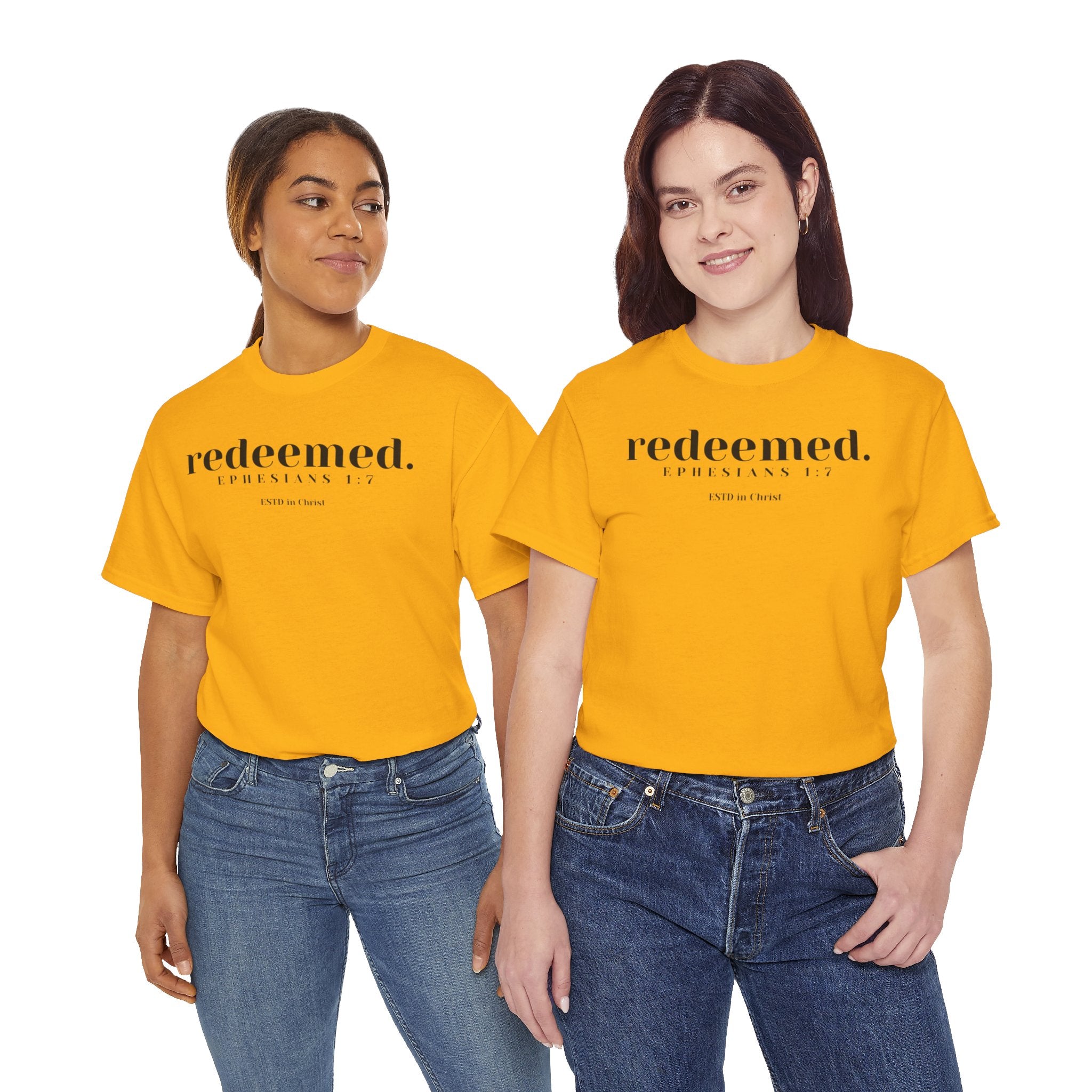 Redeemed (Ephesians 1:7) T-shirt
