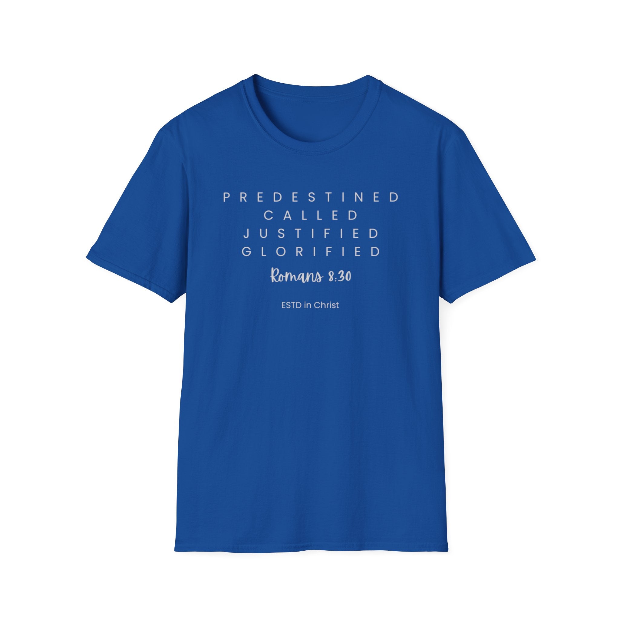 Predestined-Called-Justified-Glorified (Romans 8:30) T-shirt
