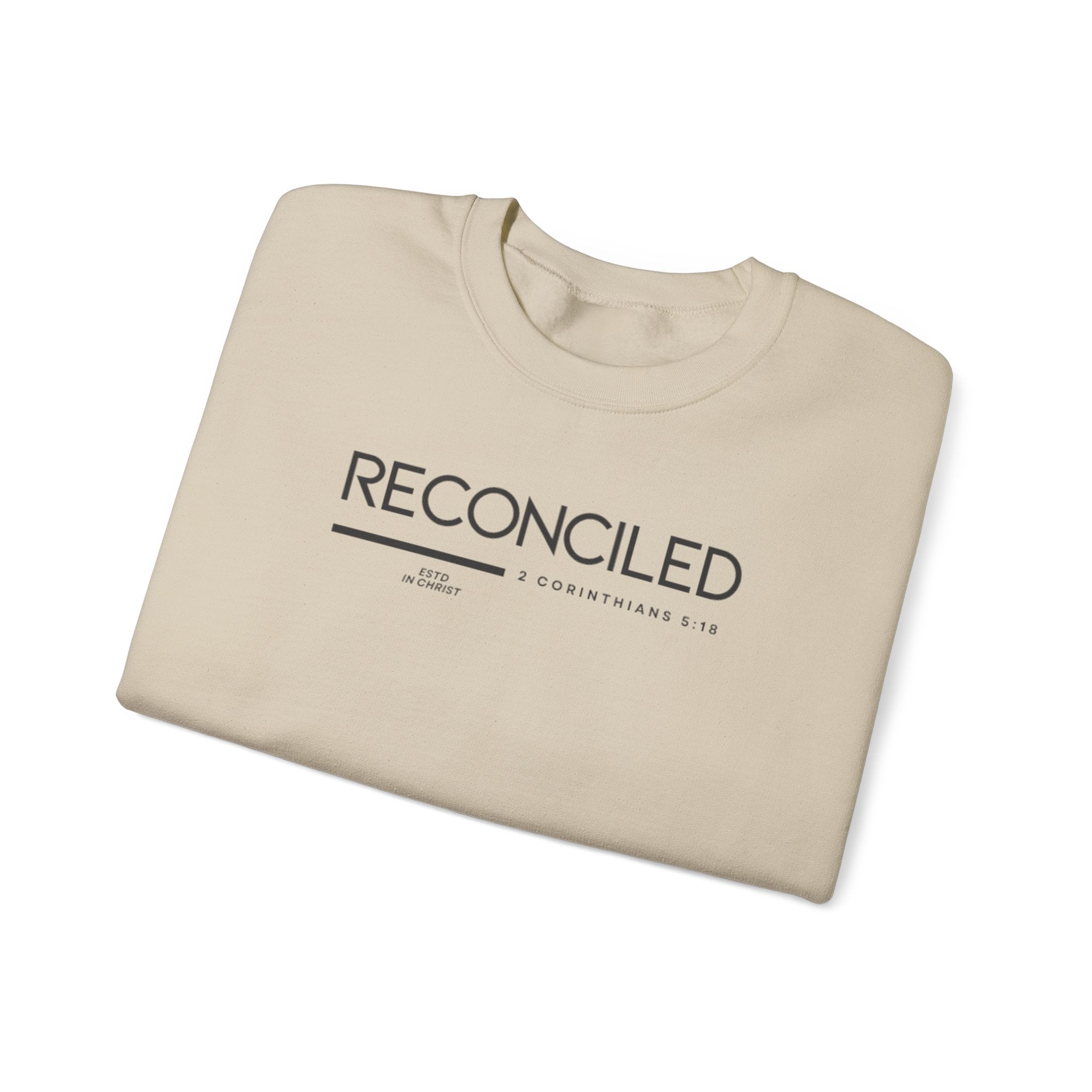 Reconciled (2 Corinthians 5:18) Sweatshirt