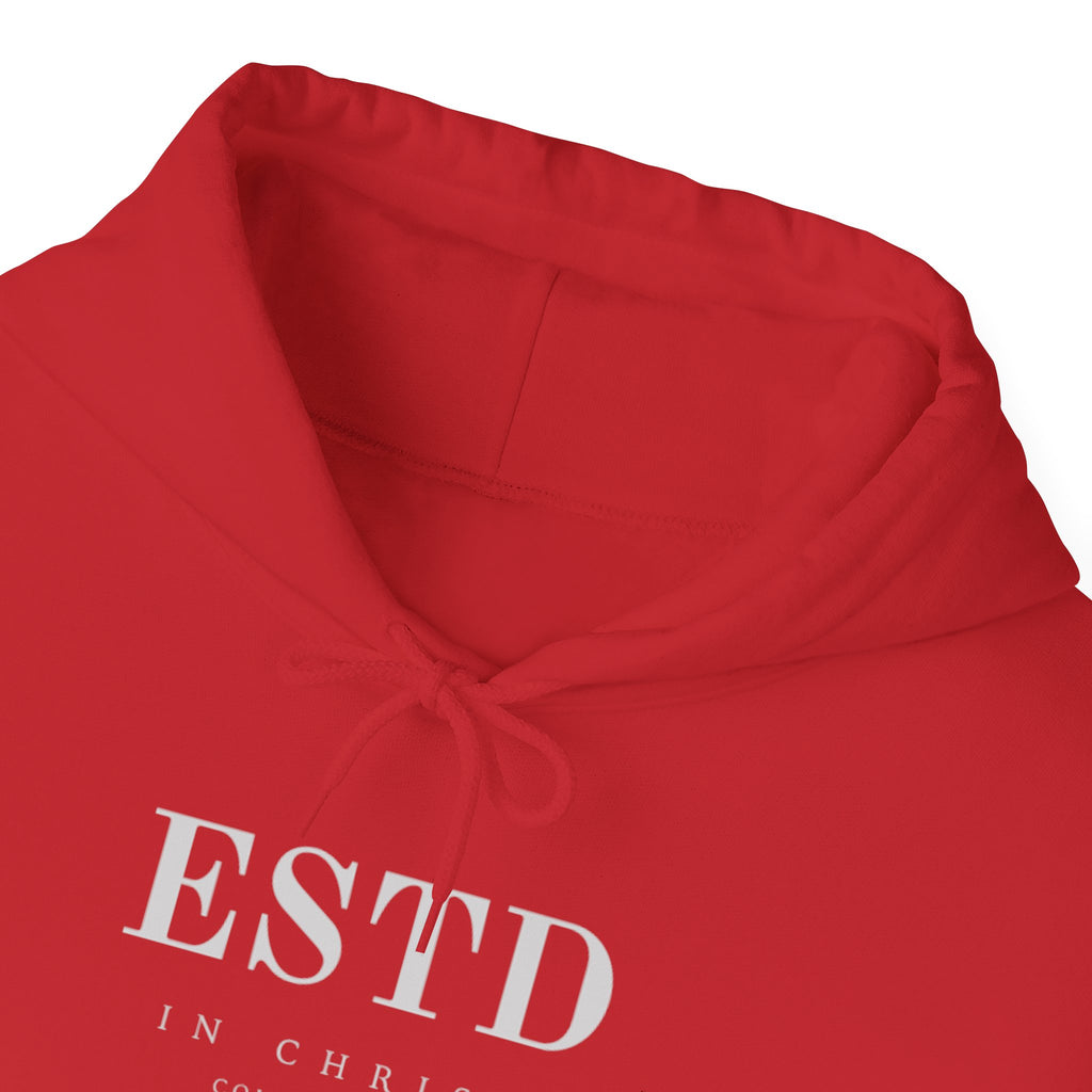 Official ESTD in Christ (Colossians 2:7) Hoodie