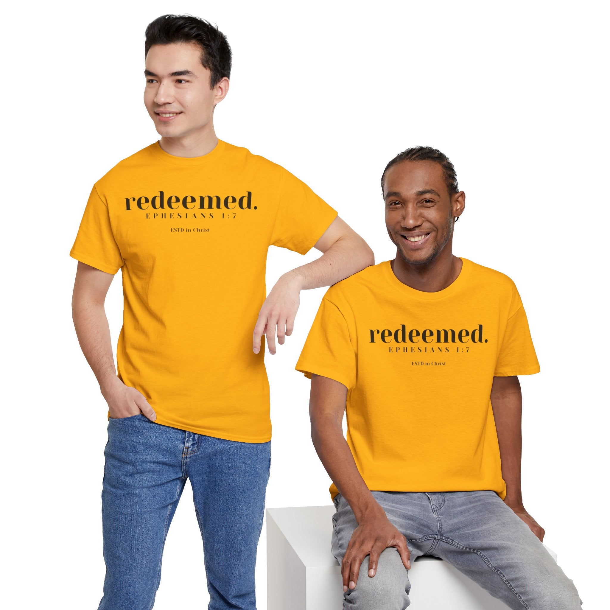 Redeemed (Ephesians 1:7) T-shirt