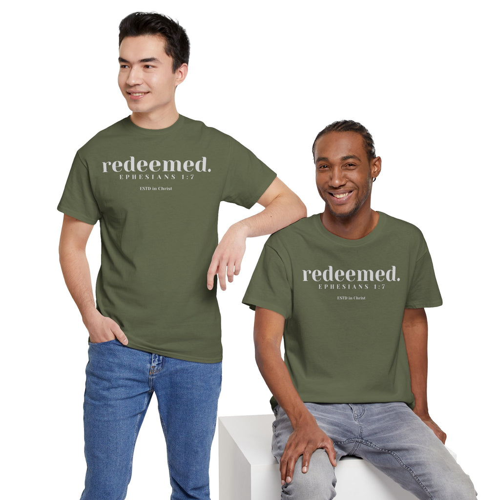 Redeemed (Ephesians 1:7) T-shirt