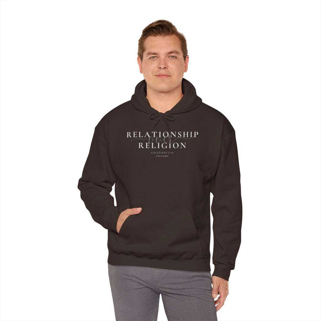 Relationship over Religion Galatians 2:16 Hoodie
