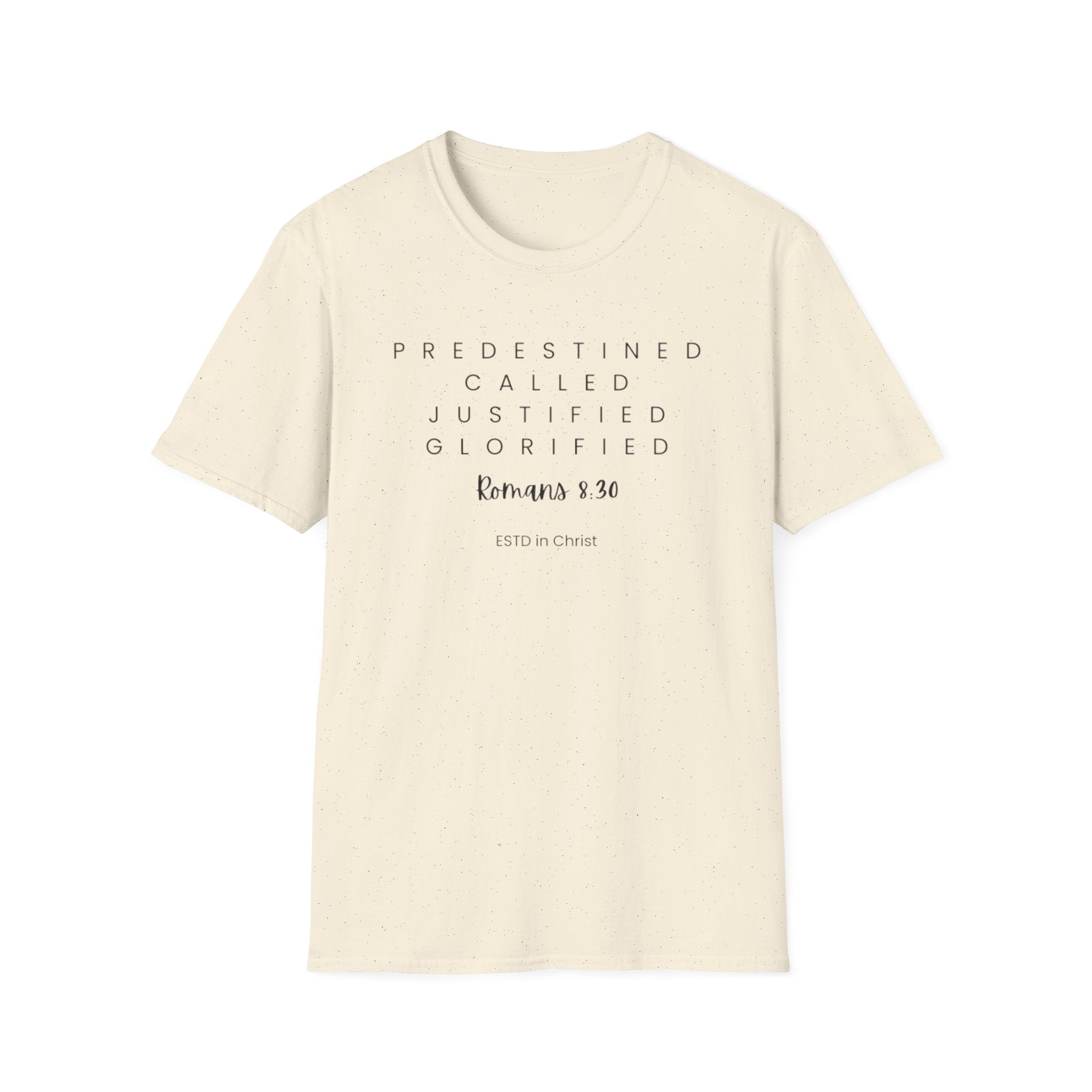 Predestined-Called-Justified-Glorified (Romans 8:30) T-shirt
