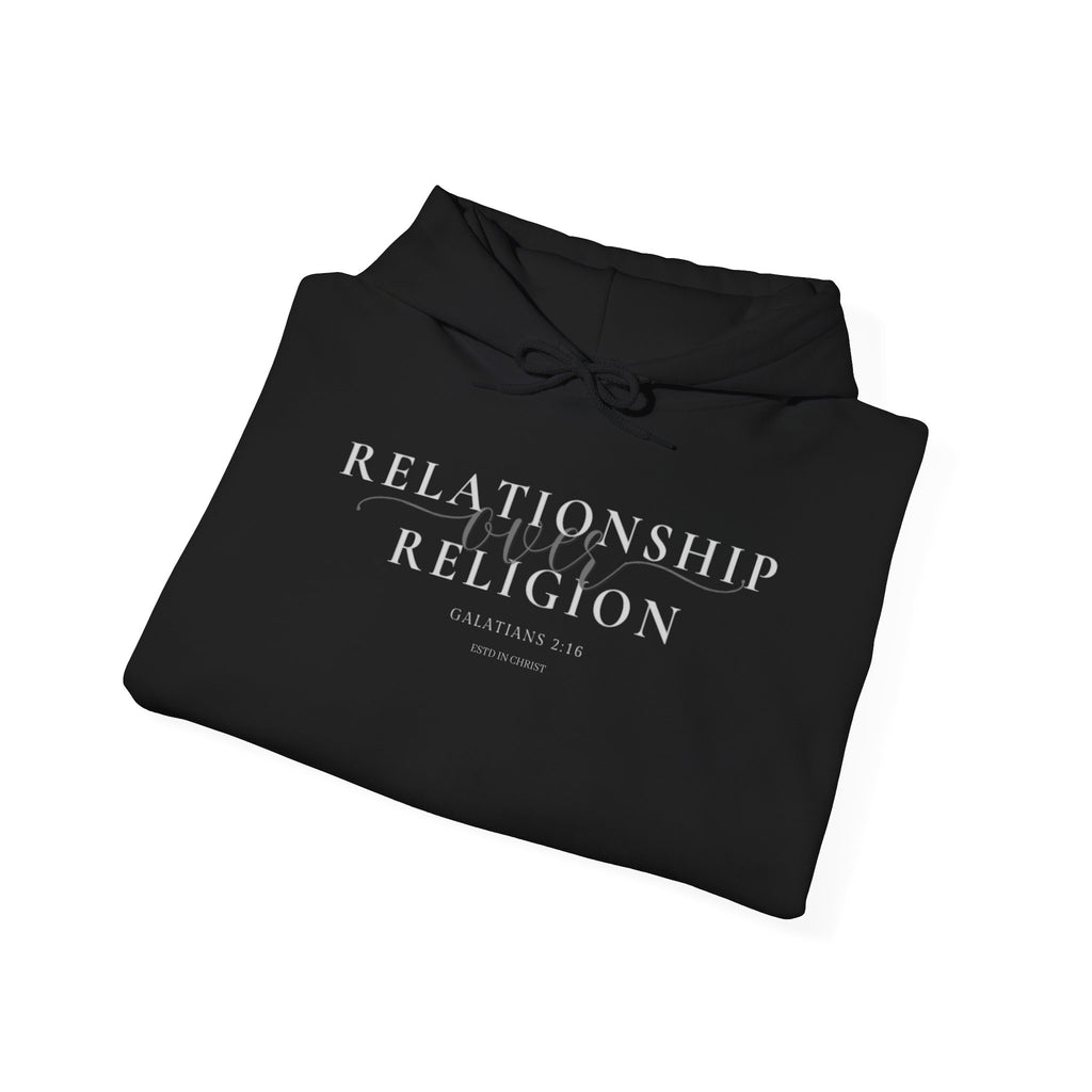 Relationship over Religion Galatians 2:16 Hoodie